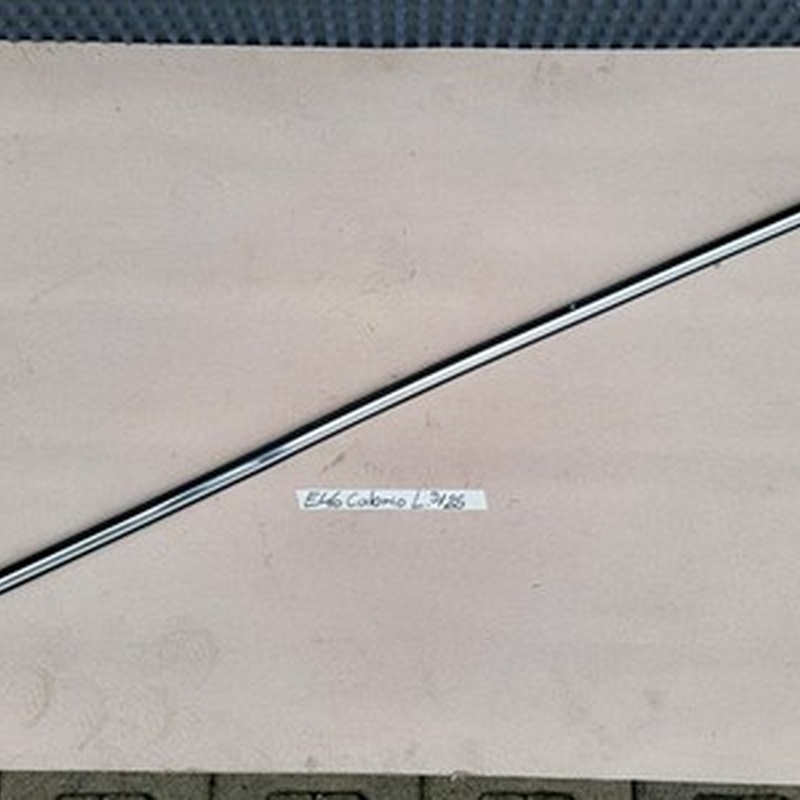 BMW E46 Cabrio Coupe Schachtabdeckung Zierleiste Chrom für Fahrer Tür LINKS  