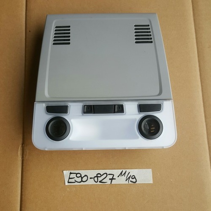 BMW E90 E91 E92 Leselampe 6932827 Innenleuchte grau Schaltzentrum Dach 9120444