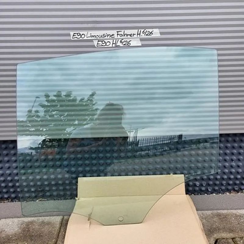 BMW E90 Limousine Seiten Scheibe  HINTEN LINKS Fahrer Seite Fenster Glas 