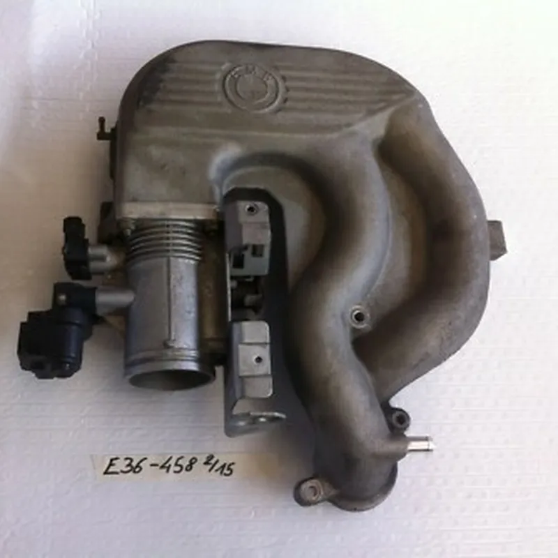 BMW E36 Ansaugbrücke Leerlaufregelventil 1247988  Drosselklappenschlater 1721456