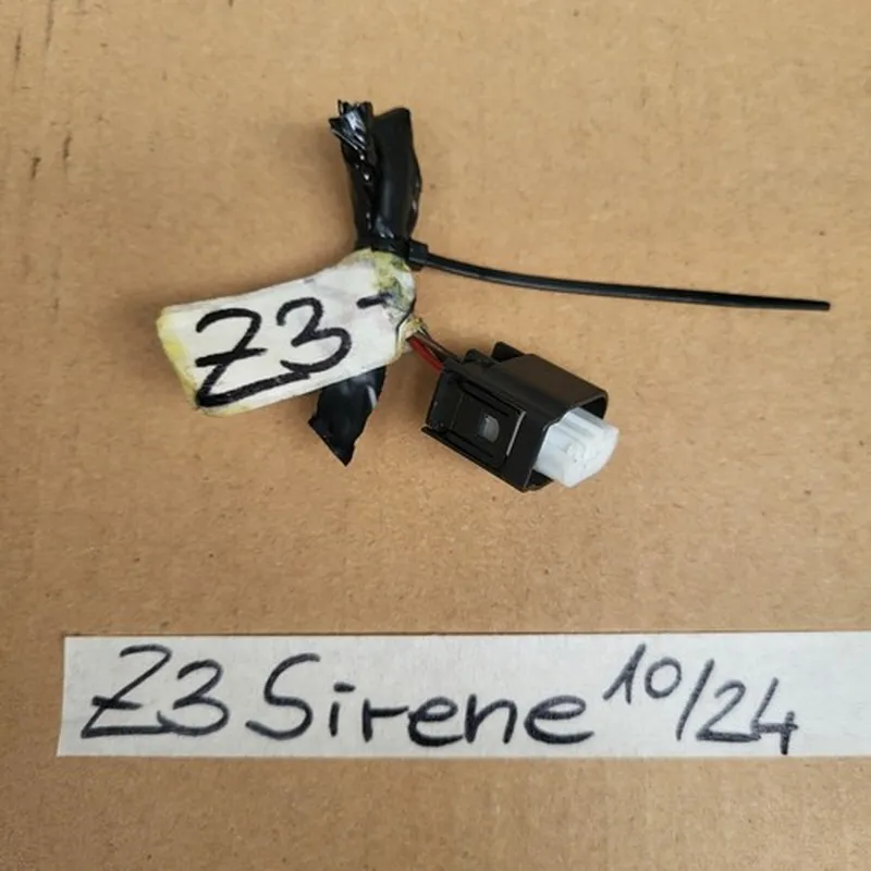 BMW E36 E46 E39 Z3 X3 X5 Stecker für Alarm Notstrom Sirene Kabel Abgeschnitten 