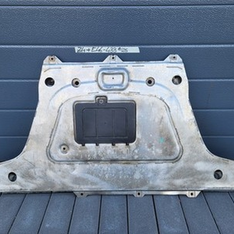 BMW Z4 E85 E86 + E46 Unterfahrschutz Versteifungsplatte 7028433 + Deckel 7036493