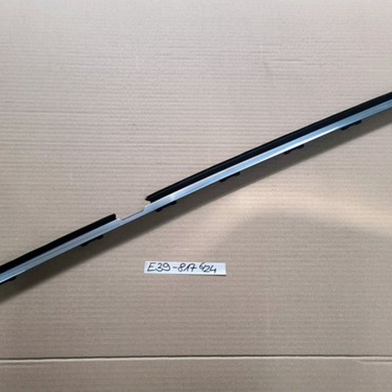 BMW E39 Zierleiste Chrom Fenster Schacht Leiste Dichtung HINTEN LINKS 8185817