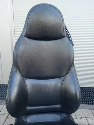 BMW Z3 Fahrer Sport Sitz Oberteil Leder Schwarz Rückenlehne Sitzheizung ABHOLUNG