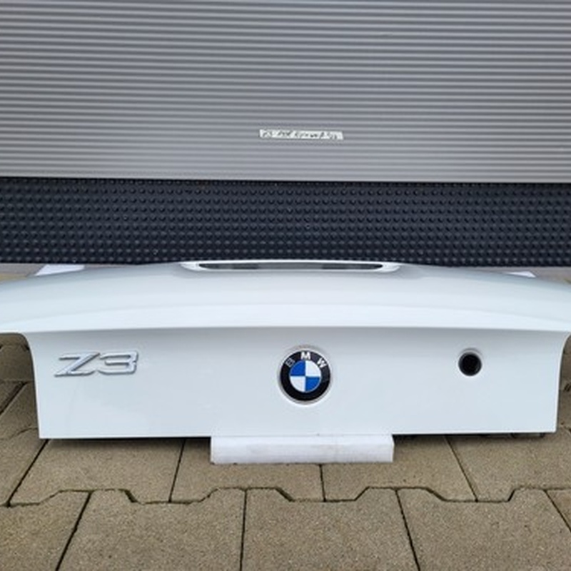 BMW Z3 Roadster Heckklappe Heckdeckel Kofferraum Deckel Alpin Weiss ABHOLUNG