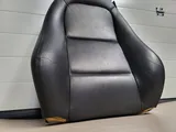BMW Z3 Roadster Fahrer Sitz Oberteil  Leder Snake Schwarz  Rücken Lehne Polster 