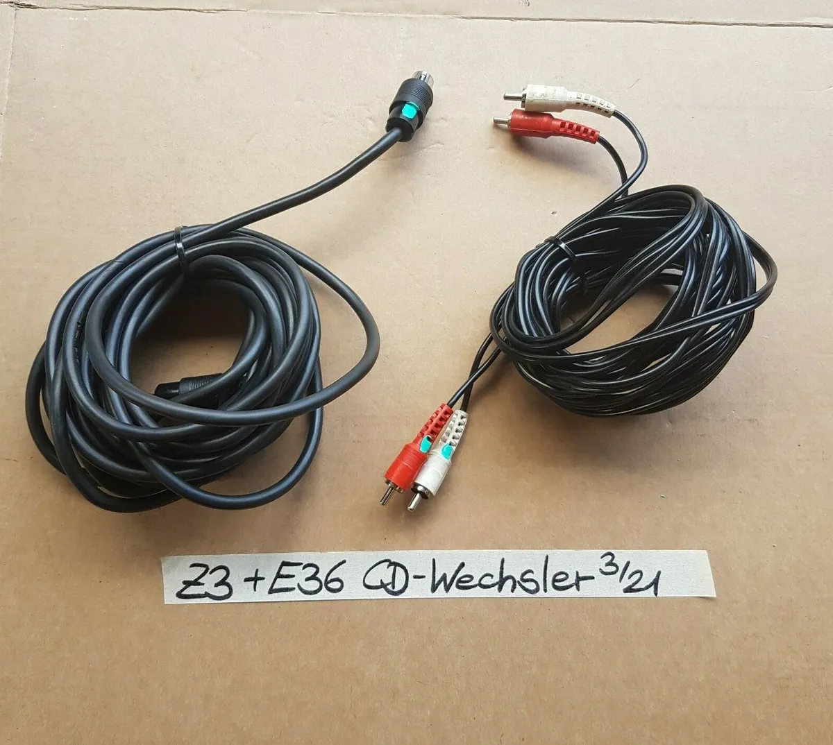 BMW Z3 Roadster + Coupe Wechsler Audio Kabel Verbindungskabel CD-Wechsler 
