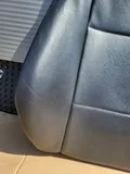 BMW Z3 Roadster Fahrer Sitz Oberteil  Leder schwarz Rücken Lehne + Gurt Halter