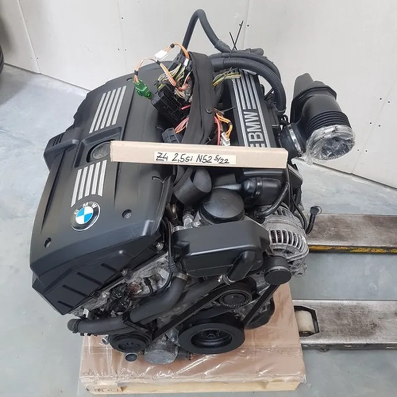 BMW Z4 Roadster 2,5 si Motor N52 Engine Zylinderkopf  ca. 103.000 Km ABHOLUNG