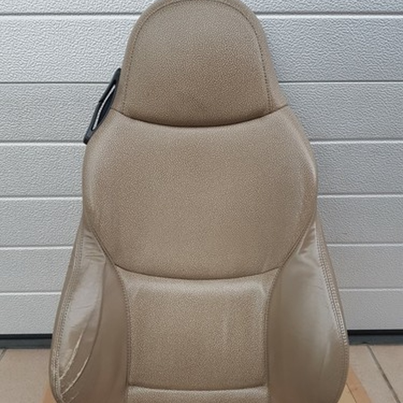 BMW Z3 Beifahrer Sport Sitz Oberteil Leder beige Rückenlehne mit Sitzheizung 