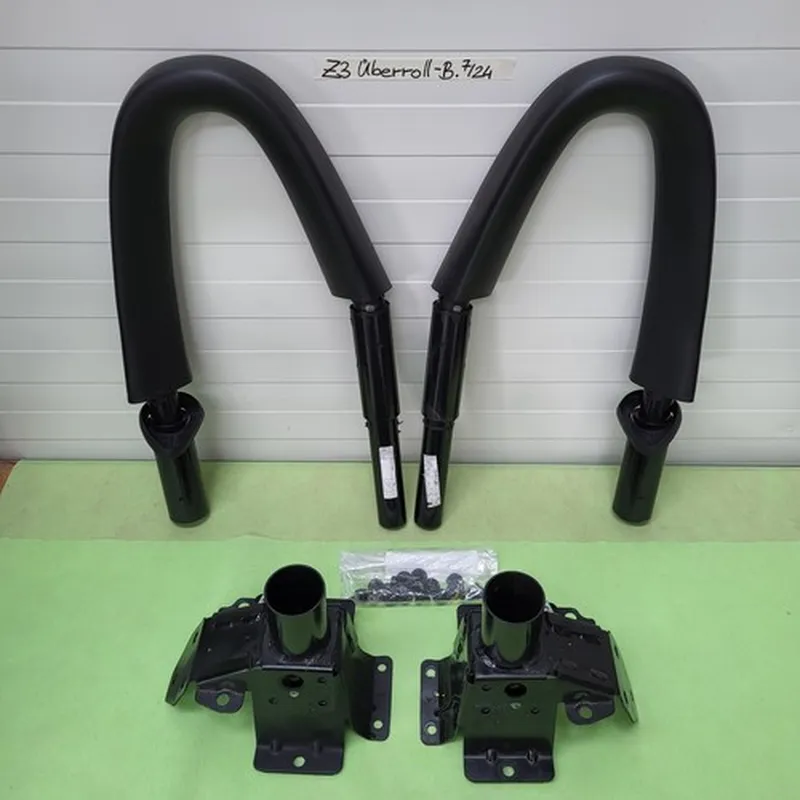 BMW Z3 Roadster Überrollbügel Set Schutz Bügel + Aufnahme Halter + Schrauben