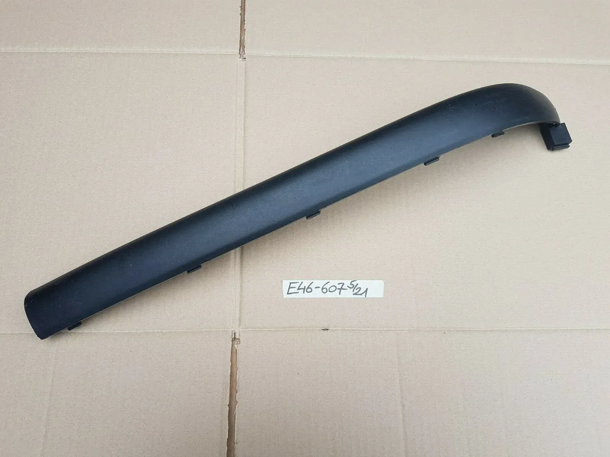 BMW E46 Limo Zierleiste Stoßstange Stoss Leiste Stossfänger vorne links 7030607
