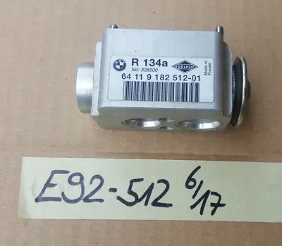 BMW E90 E91 E92 E93 Expansionsventil Klimaventil Ventil Klima 9182512