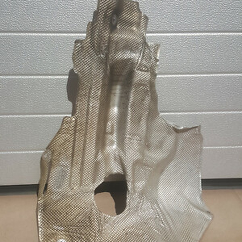 BMW Z4 E85 E86 Hitzeblech Wärmeisolierung Wärmeschutzblech Motorträger 7151980