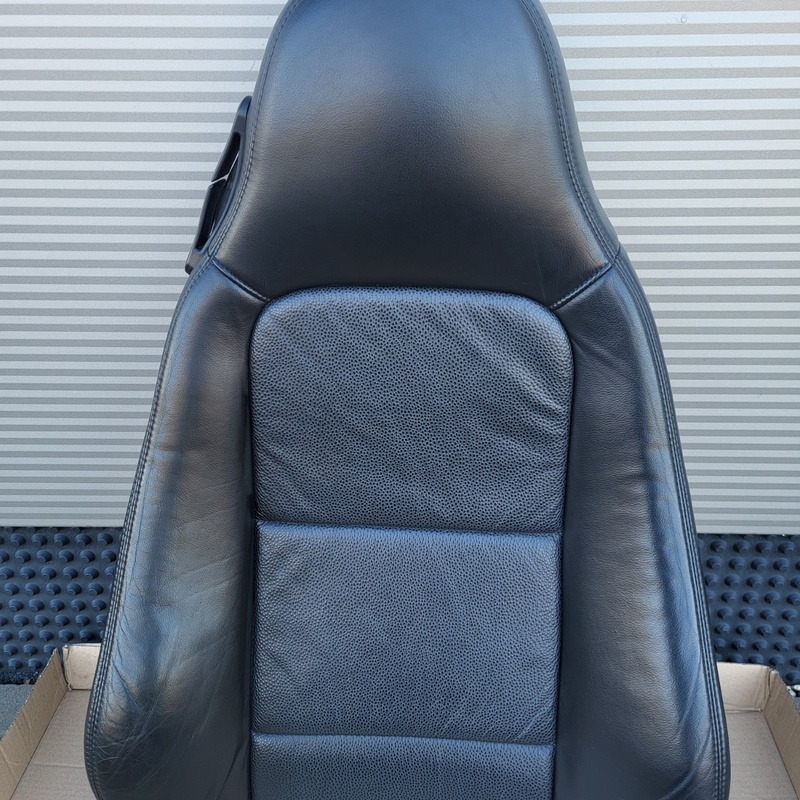 BMW Z3 Roadster Beifahrer Sitz Oberteil Lehne Leder schwarz Rückenlehne Point 
