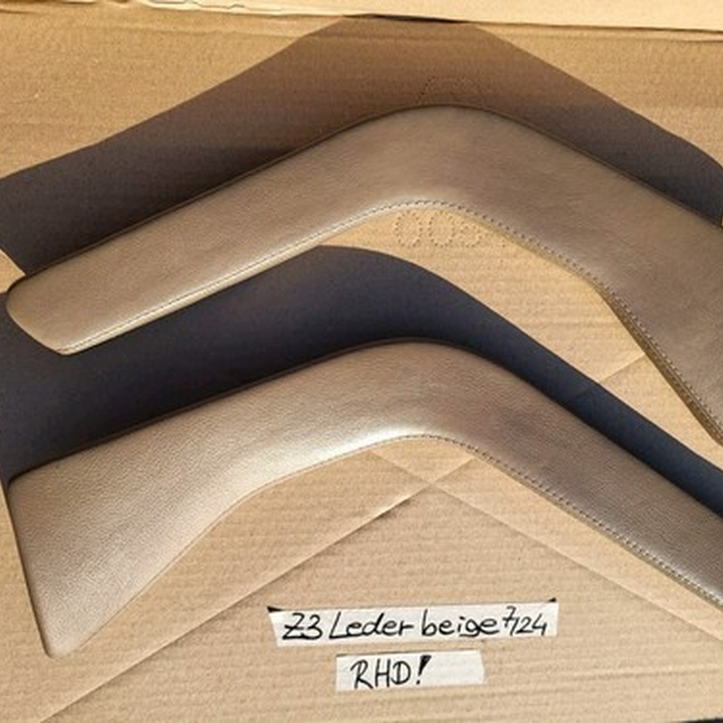 BMW Z3 Bumerang Verkleidung Mittelkonsole Blende rechts + links Voll Leder beige