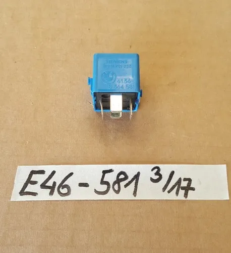 BMW E46 Relais Schliesser himmel blau 8364581