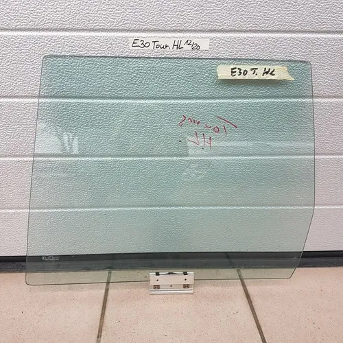 BMW E30 Touring Seiten Scheibe Fahrer Tür Fenster Glas HINTEN LINKS