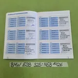 BMW E93 Cabrio Bord Mappe Betriebsanleitung Service Heft english handbook