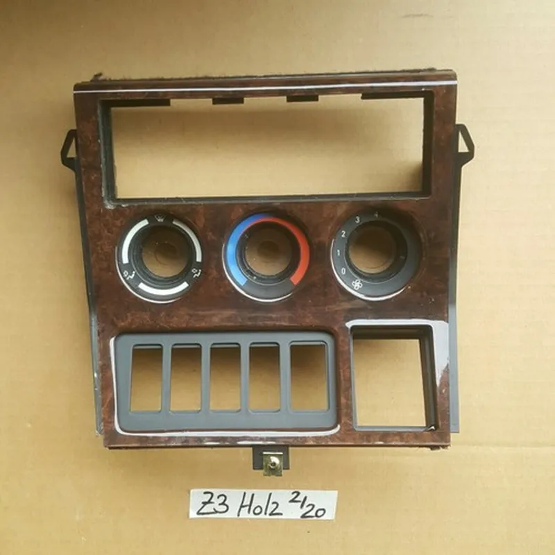 BMW Z3 Mittelkonsole Klima Blende Holz Optik 8410710 + Digital Uhr Vorrichtung 