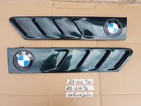 BMW Roadster Z3 Lufteinlass Ki​emen Ziergitter Motorhaube oxford grün R+L