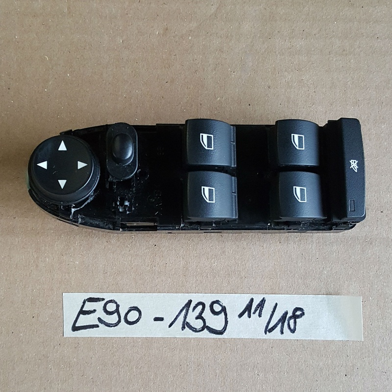 BMW E90  E91 E87  FeHe Schalter Fensterheber LINKS 9132139