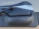 BMW Z3 Tür Verkleidung Leder Schwarz LINKS + Griff + Chrom Leiste Airbag-Klappe