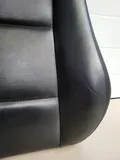 BMW Z3 Roadster Fahrer Sitz Oberteil  Leder Snake Schwarz  Rücken Lehne Polster 