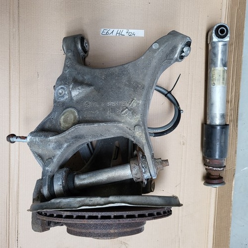 BMW E61 Achsschwinge Achsschenkel Stoßdämpfer Schwenklager HINTEN LINKS 6758715