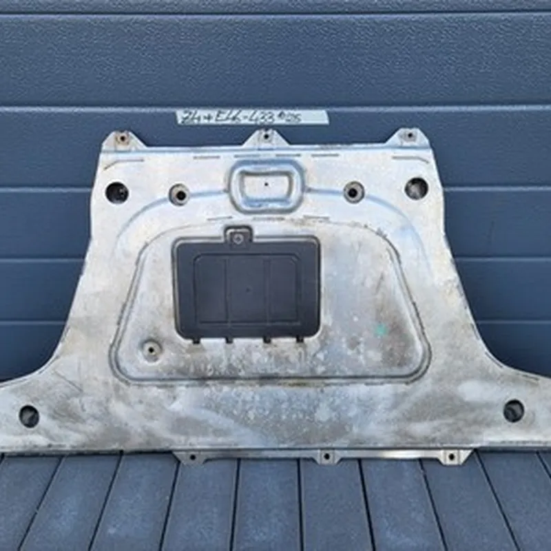 BMW Z4 E85 E86 + E46 Unterfahrschutz Versteifungsplatte 7028433 + Deckel 7036493