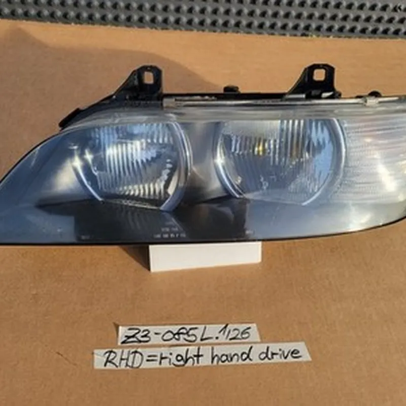 original BMW Z3 english Front Scheinwerfer LINKS Blinker weiß RHD 8381085  Chrom