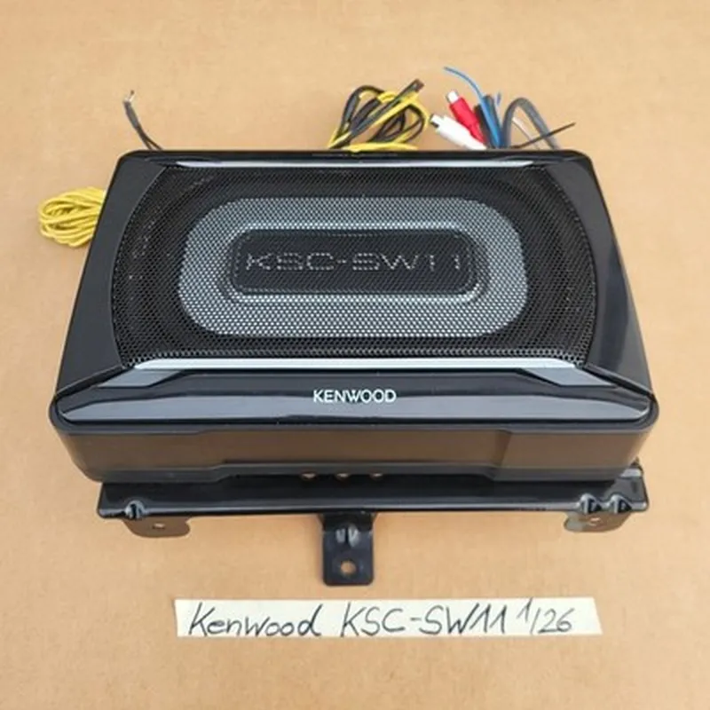 Lautsprecher BMW E36 Z3 Z4 Kenwood  KSC-SW11  Subwoofer mit Halter