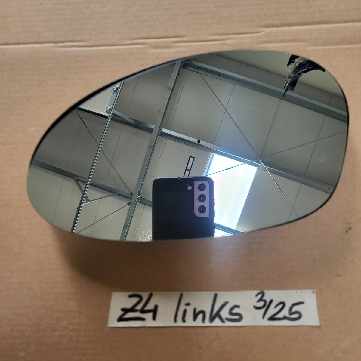original BMW Z4 E85 E86 Seiten Außen Spiegel Glas LINKS