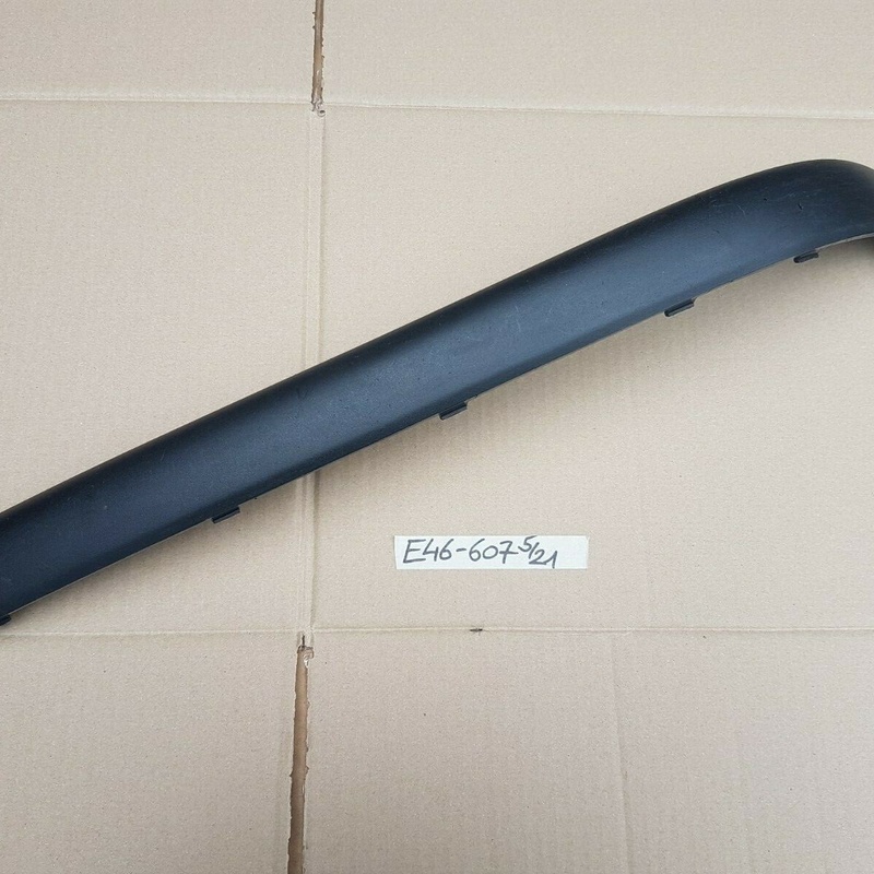 BMW E46 Limo Zierleiste Stoßstange Stoss Leiste Stossfänger vorne links 7030607