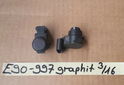 orig. BMW E90 E91 E92 PDC Park Rückfahr Sensor Ultraschall Wandler graphit A22