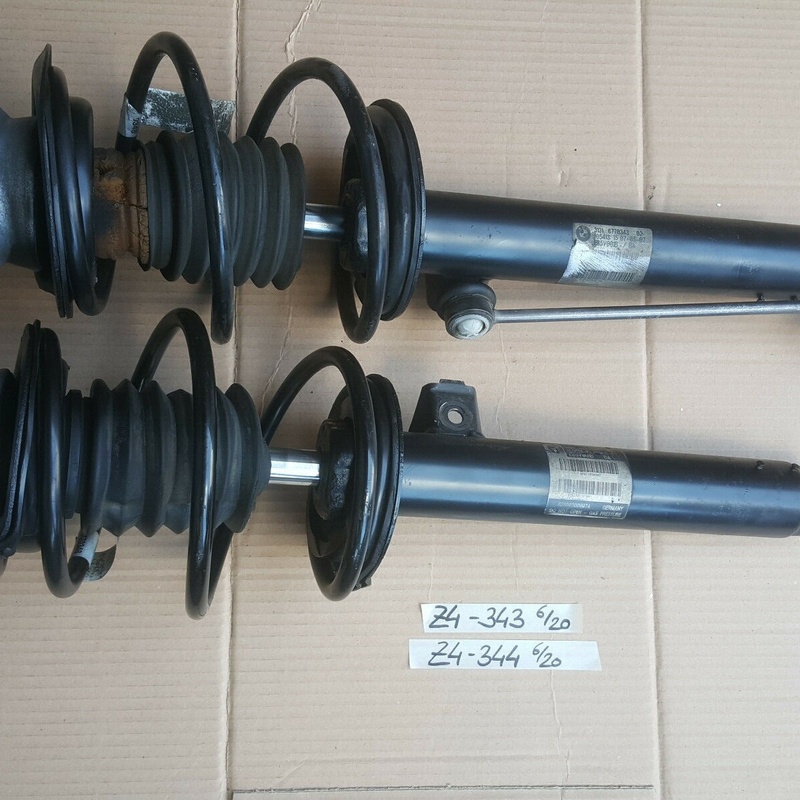 BMW Z4 E85 Stoßdämpfer Federbein Feder VORNE rechts 6770343 links 6770344