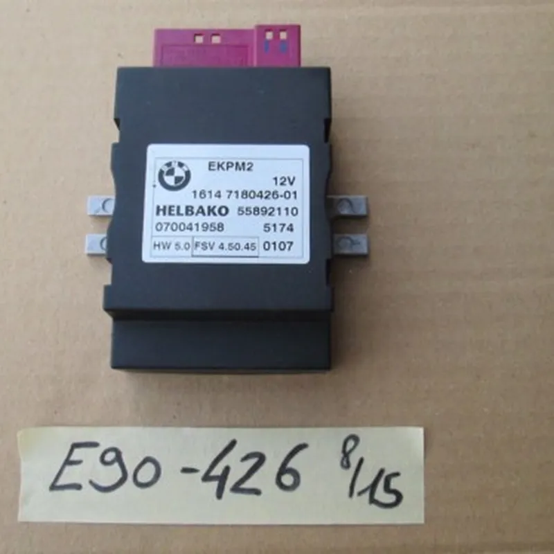 BMW E90 / E91 / E92 / E87 Steuergerät für Kraftstoffpumpe 7180426 / Diesel Modul