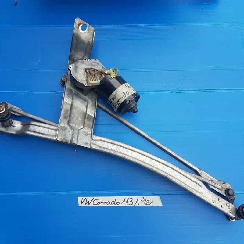 VW Corrado Scheibenwischer Motor + Gestänge VORNE 535955113 A