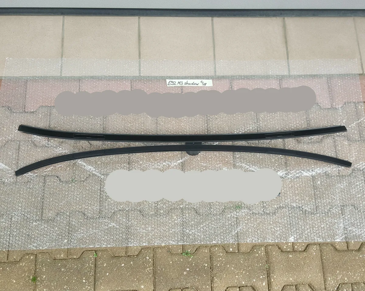 BMW E92 M3 Coupe Dach Zier Leiste oben Shadow Line Dachleisten ABHOLUNG