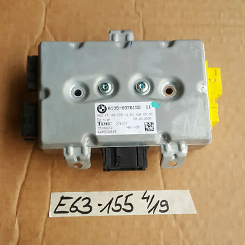 BMW E63 E64 Seiten Sensor Tür Airbag Modul Steuergerät  VORNE LINKS 6976155
