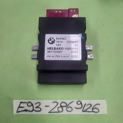 BMW E90 / E91 / E92 / E93 Steuergerät für Kraftstoffpumpe 7209286 Benzin Modul 