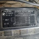 BMW Z3 Roadster Fahrer Tür LINKS Grau Beule + Kratzer  ABHOLUNG