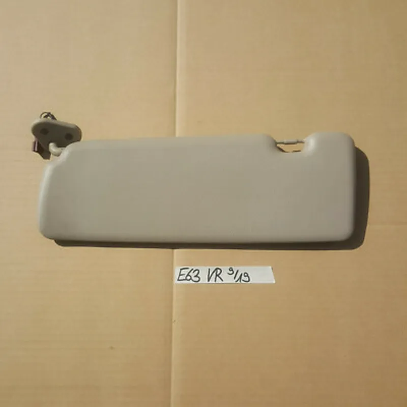 BMW E63 Sonnenblende beige Sonnen Schutz Blende + Spiegel RECHTS beleuchtet 