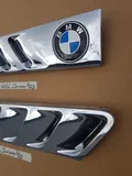 BMW Z3 Lufteinlass Ki​emen Ziergitter Motorhaube Chrom Silber RECHTS  LINKS