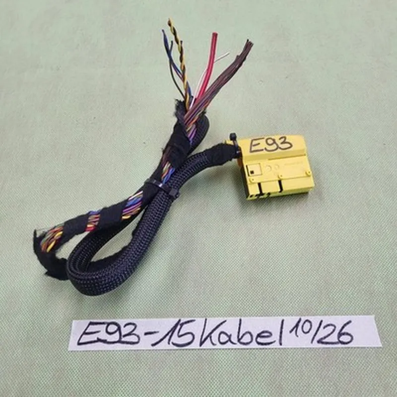 BMW 3er E92 E93 Kabelbaum + Stecker für Sitz VORNE 8954588 mit 15 Kabel