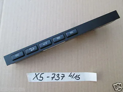BMW X5 E53 Schaltzentrum Mittelkonsole Schalter DSC PDC RDC Schalter 8373737