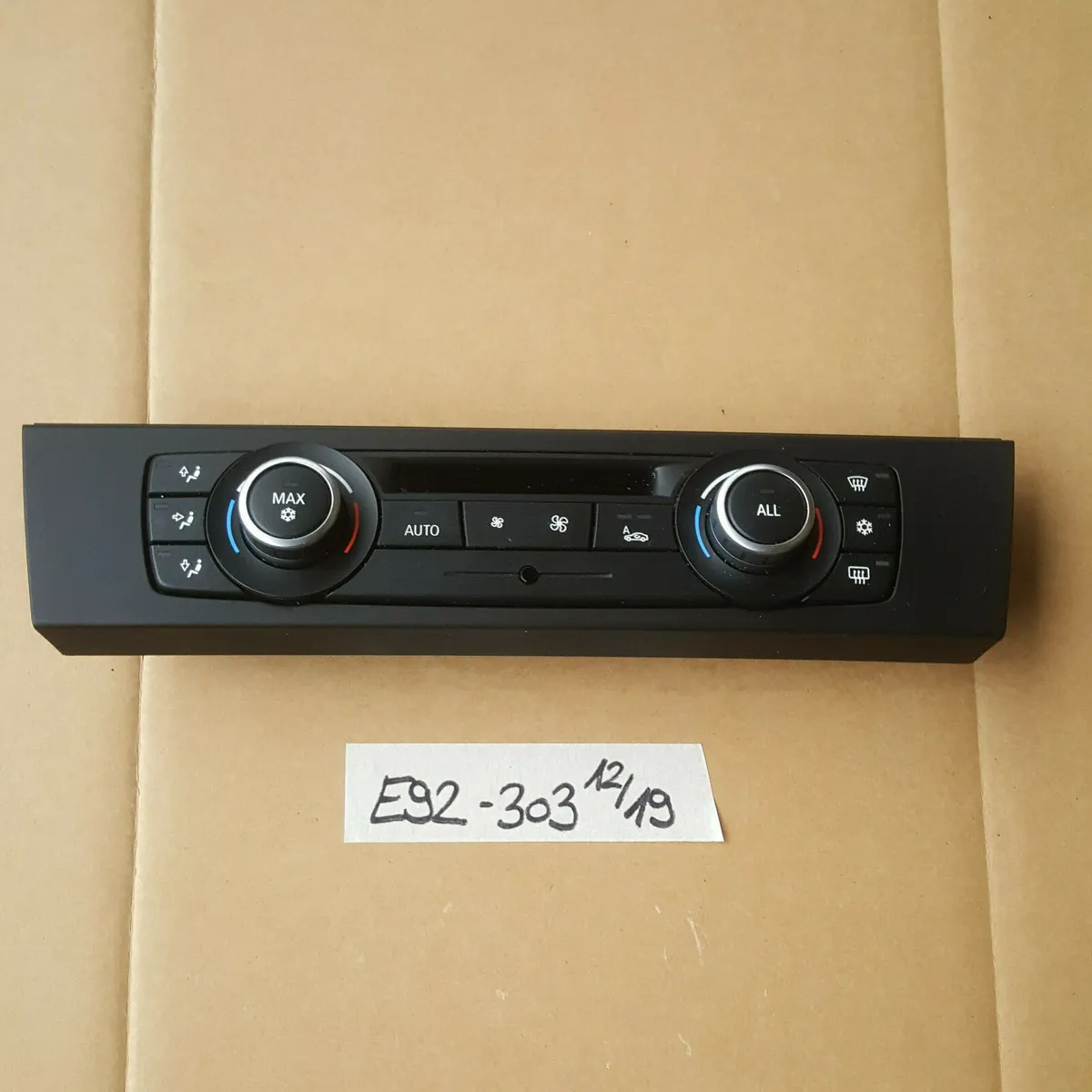 BMW E93 E92 E91 E90 E87 X1 Klimabedienteil M3 Bedienteil Klimaautomatik 9263303