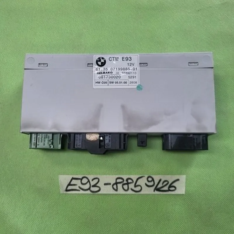 BMW E93 Cabrio Dach Steuergerät 07199885 Verdeck Modul Hardtop Steuerung 