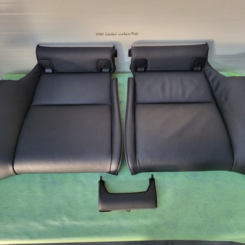 BMW E92 Coupe Rückbank Unterteil Leder schwarz Rücksitz Bank Unten ABHOLUNG 