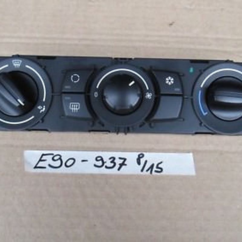 BMW E90 E91 E92 E87 Bedienteil Klimaanlage + Heizung / Klimabedienteil  9129937